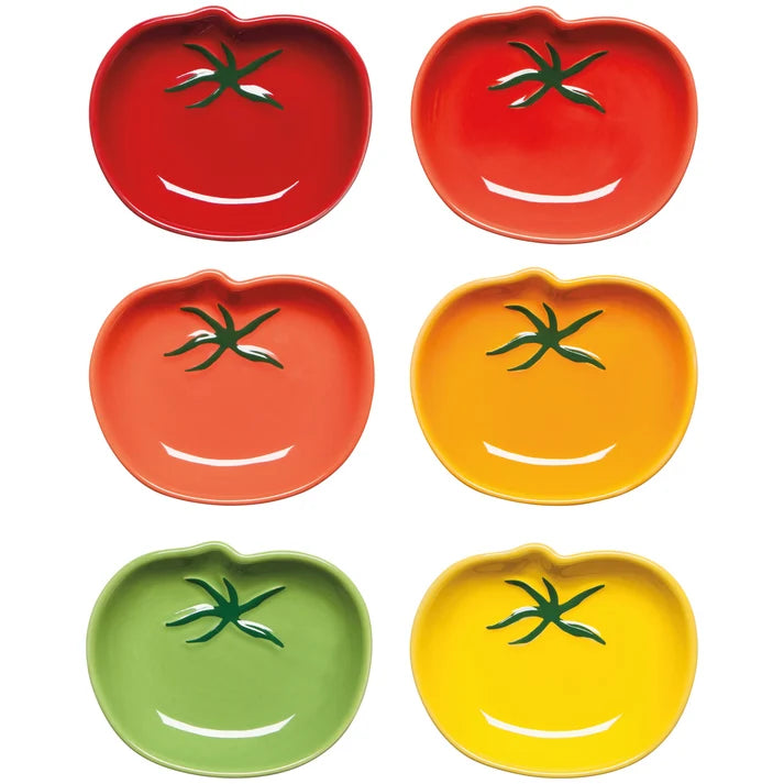 HEIRLOOM TOMATOES PINCH BOWLS - SET OF 6