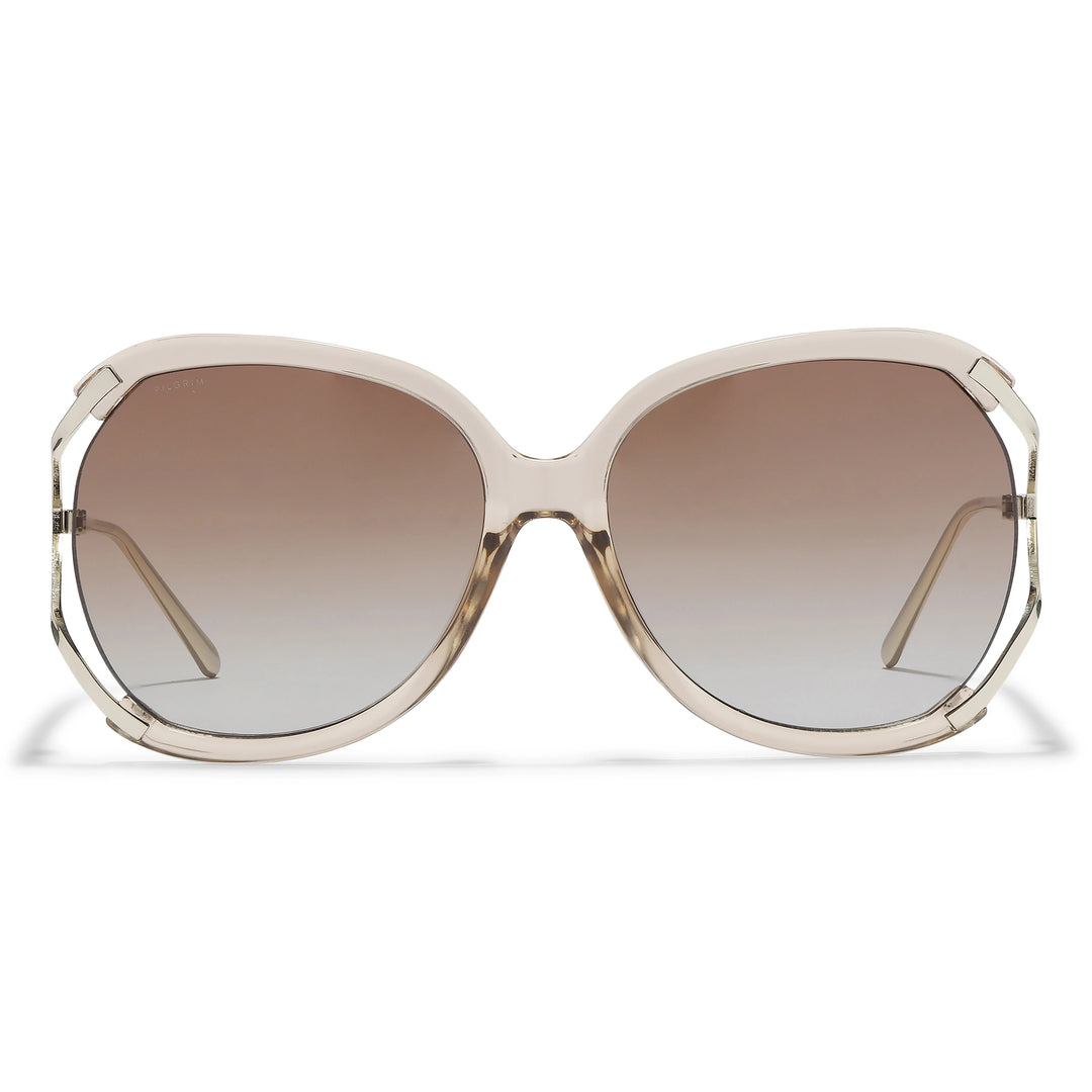 HELLA SUNGLASSES "LIGHT BROWN/GOLD"