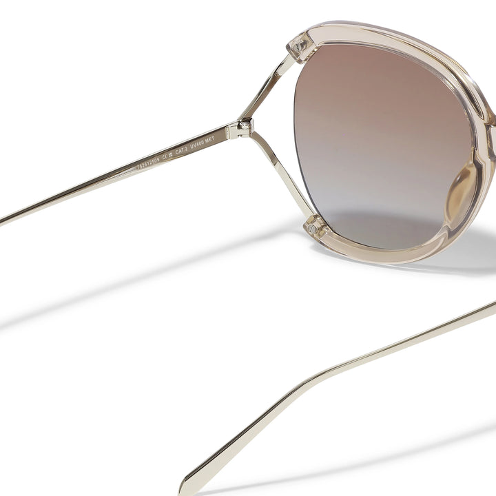 HELLA SUNGLASSES "LIGHT BROWN/GOLD"