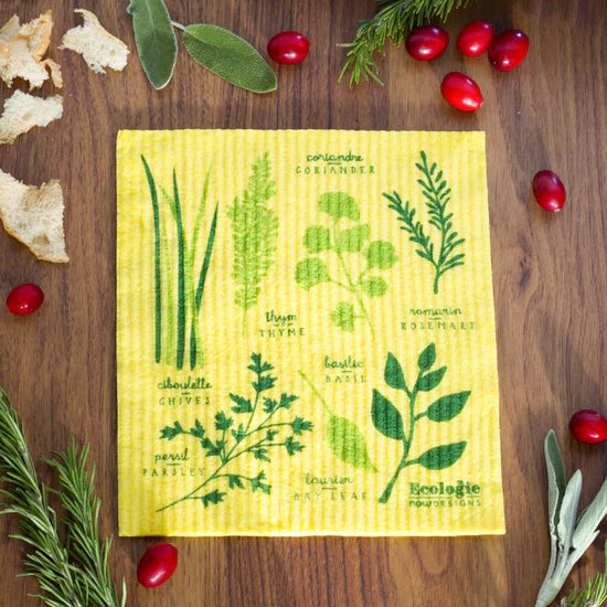 LES FINES HERBES SWEDISH DISH CLOTH