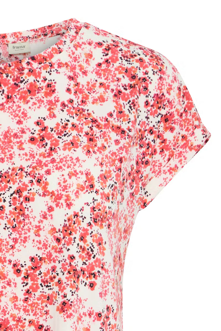 FRSEEN TEE "S. FLORAL HIBISCUS"