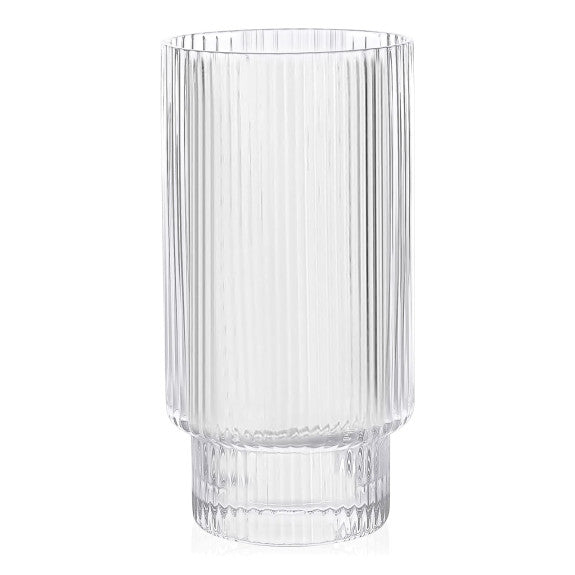 RIBBED HIGHBALL 420ML, SET OF 4