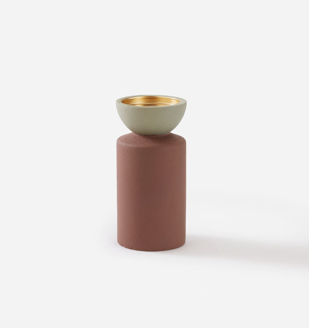 FIR WOOD CANDLEHOLDER