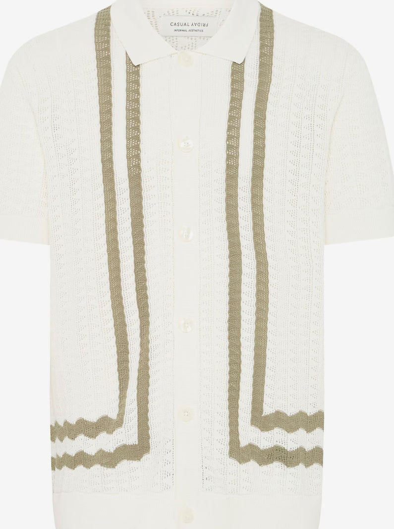 CFHOLLA KNIT CARDIGAN "MARSHMALLOW"