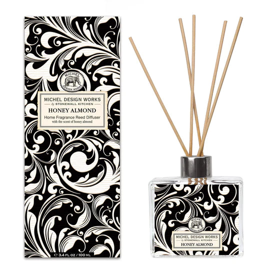 MICHEL DESIGN - HONEY ALMOND HOME FRAGRANCE REED DIFFUSER
