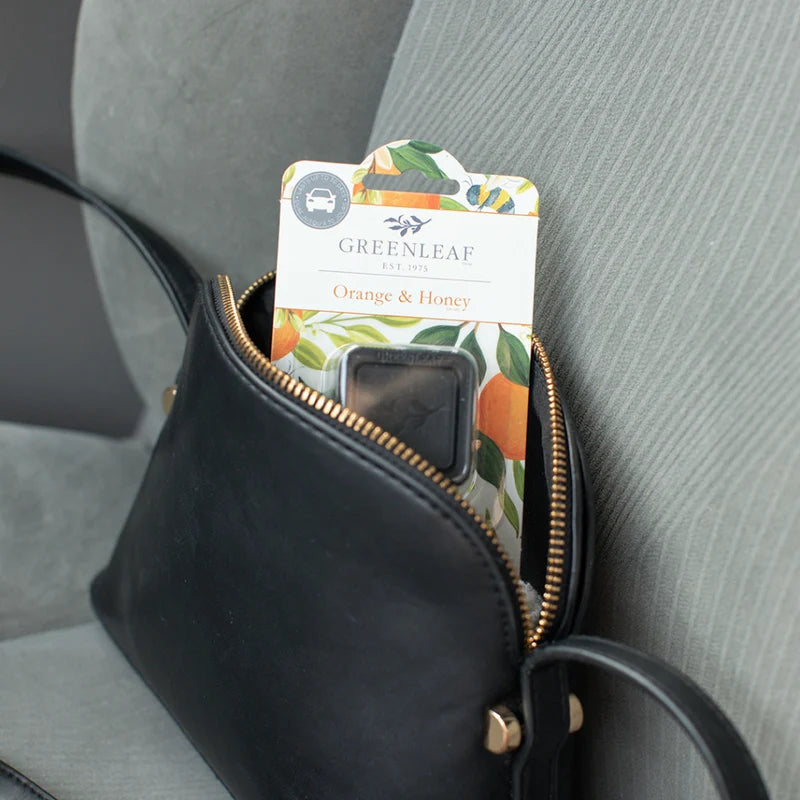 ORANGE &amp; HONEY AUTO VENT CLIP