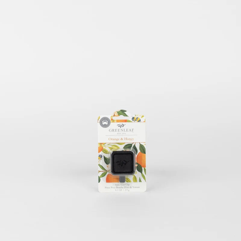 ORANGE &amp; HONEY AUTO VENT CLIP