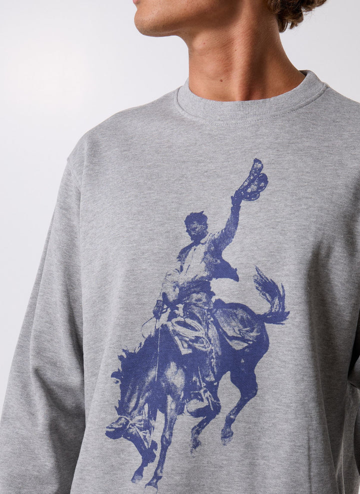 CFSIGVARD SWEATER "MID GREY MELANGE"