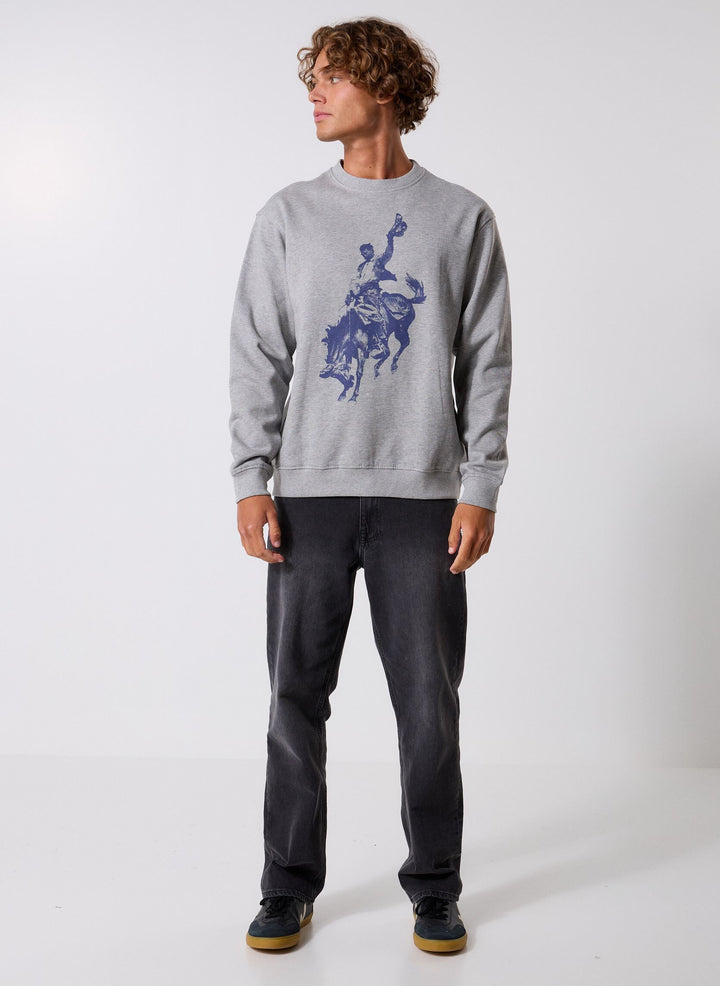 CFSIGVARD SWEATER "MID GREY MELANGE"