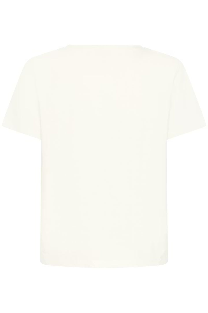 FRRIASA TEE "HYDRANGEA EMB/WHITE"