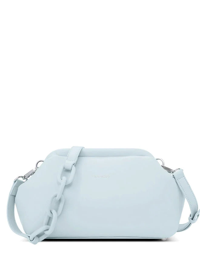 BUBBLY CLUTCH "ICE BLUE"