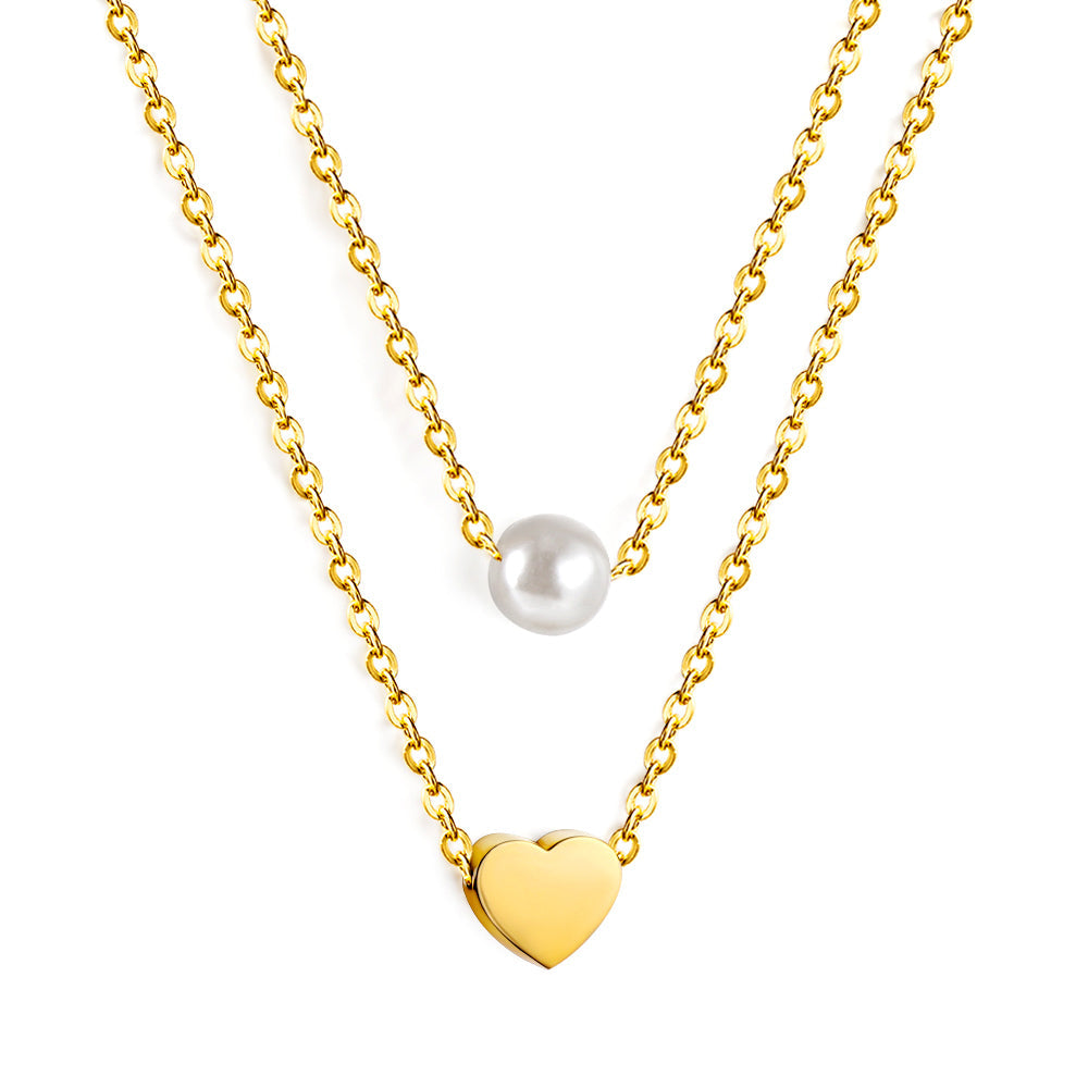 Heart & Pearl Harmony Pendant