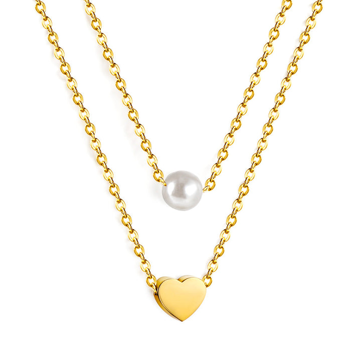 Heart & Pearl Harmony Pendant