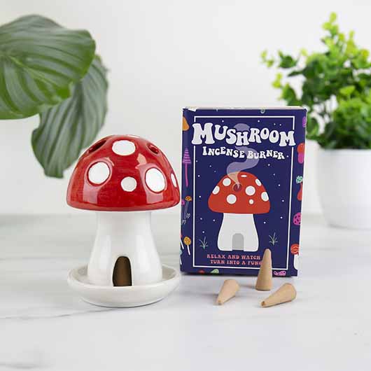 MUSHROOM INCENSE HOUSE