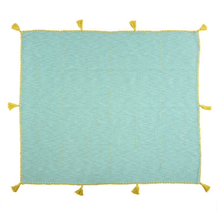 INDABA CASBAH THROW - TURQUOISE