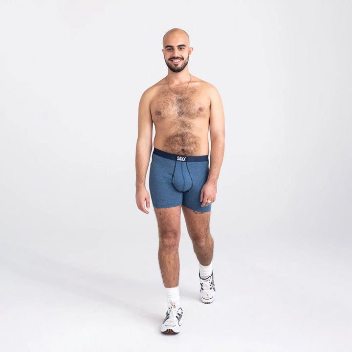 ULTRA SUPER SOFT BOXER BRIEF 5" "INDIGO"