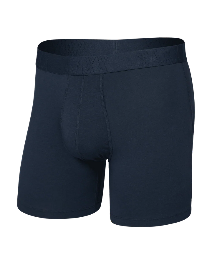 DROPTEMP COOLING COTTON BOXER BRIEF 6" "DARK INK"