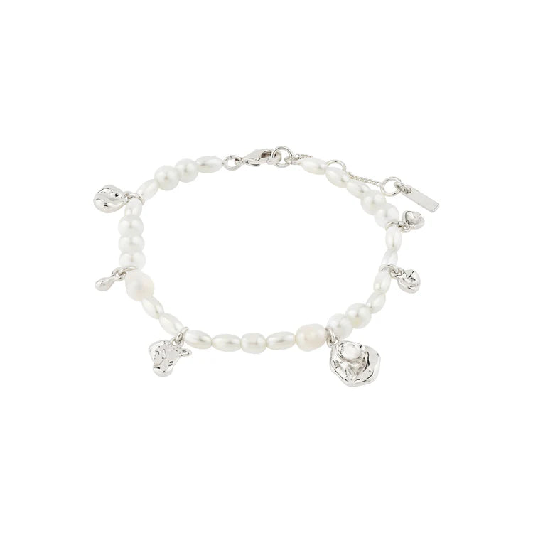 INTENT PEARL BRACELET (SILVER-PLATED)