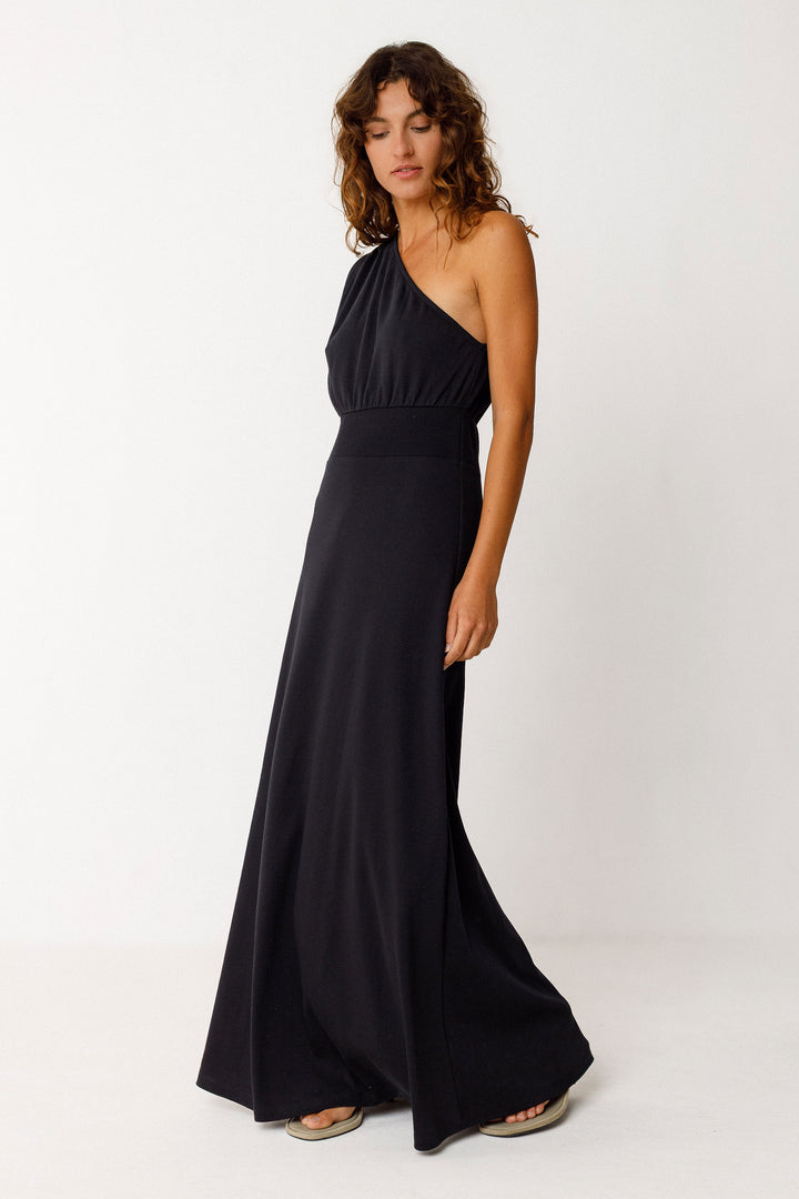 IRMA-GOTS DRESS "BLACK"