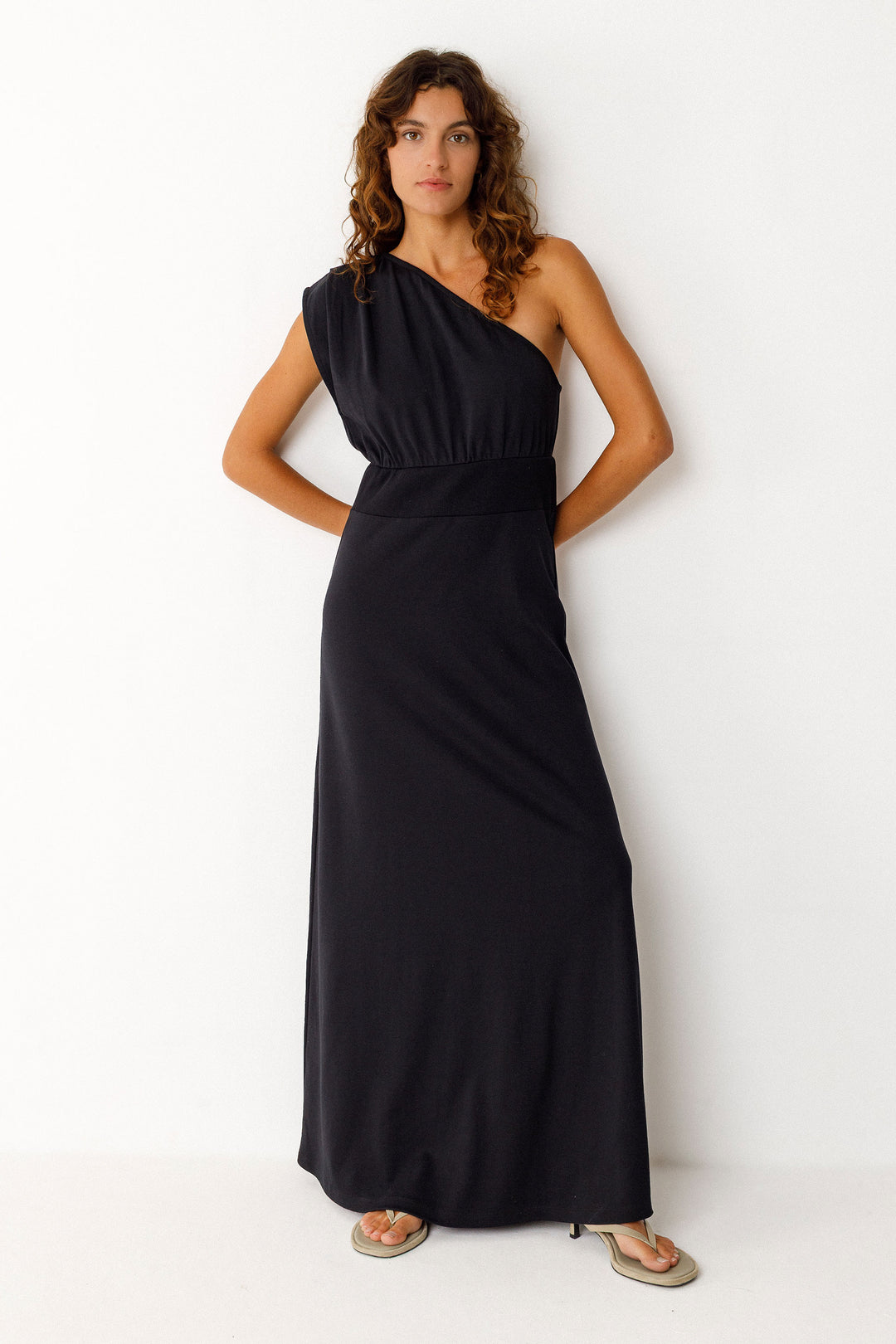 IRMA-GOTS DRESS "BLACK"
