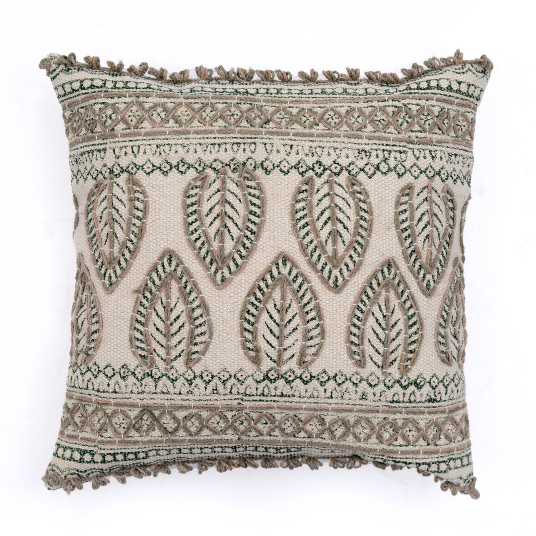 ISIS PILLOW 18X18 NATURAL/BEIGE
