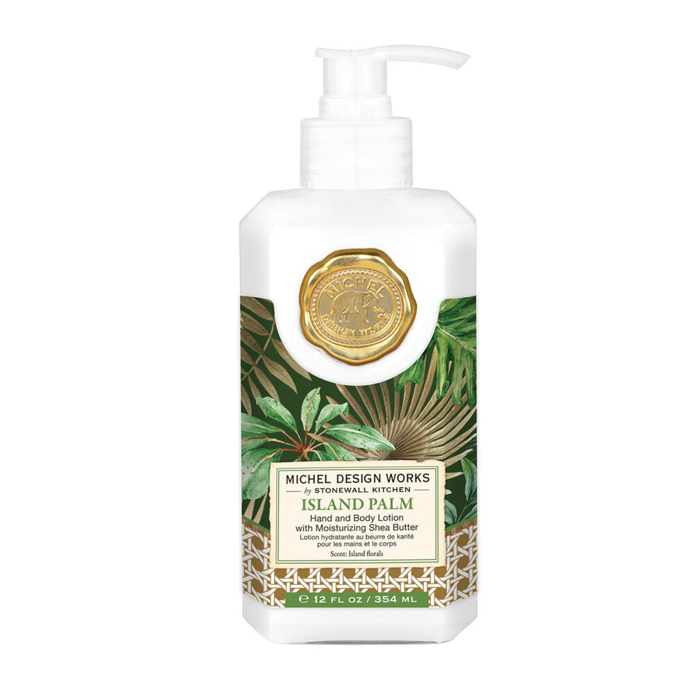 MICHEL WORKS - ISLAND PALM HAND AND BODY LOTION