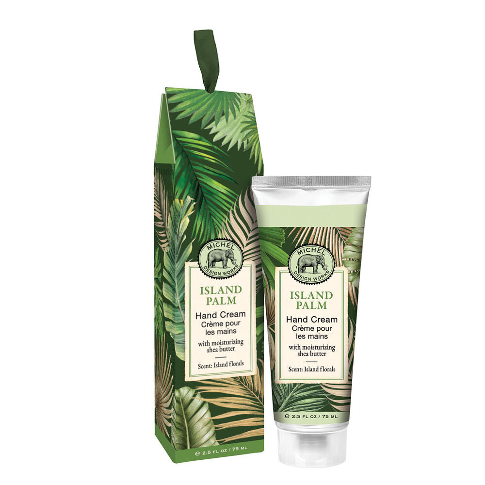 MICHEL DESIGN - ISLAND PALM HAND CREAM 2.5 OZ