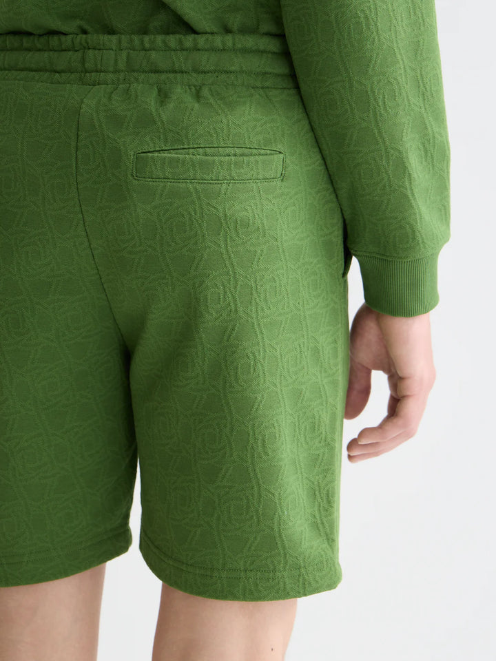 JACQUARD SHORTS "GARDEN GREEN"