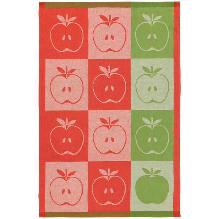 APPLE A DAY JACQUARD DISHTOWEL