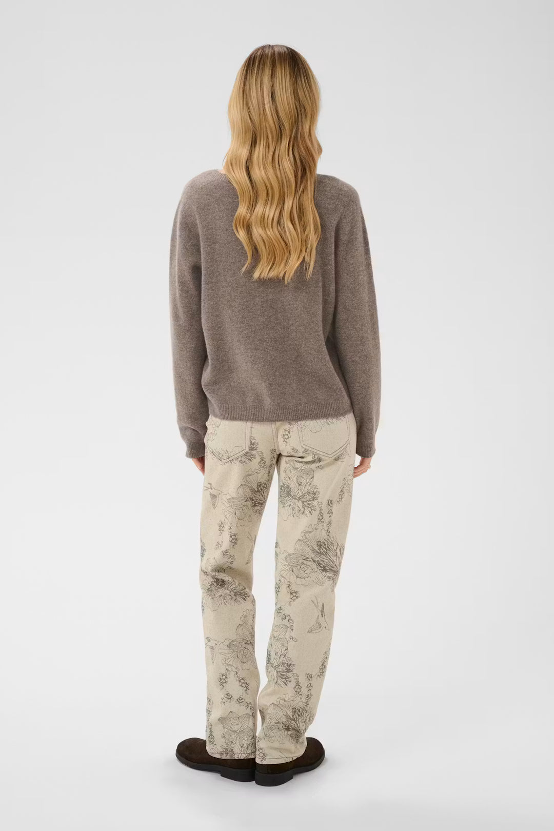 CRMELA PULLOVER  "JAVA MELANGE"