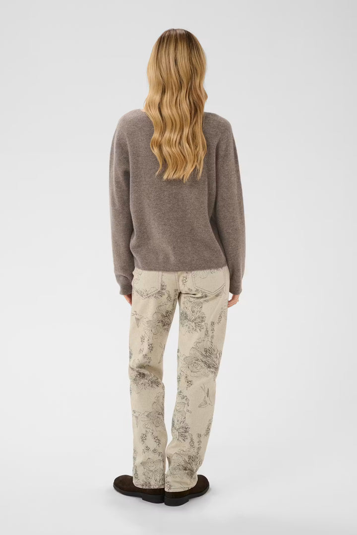 CRMELA PULLOVER  "JAVA MELANGE"