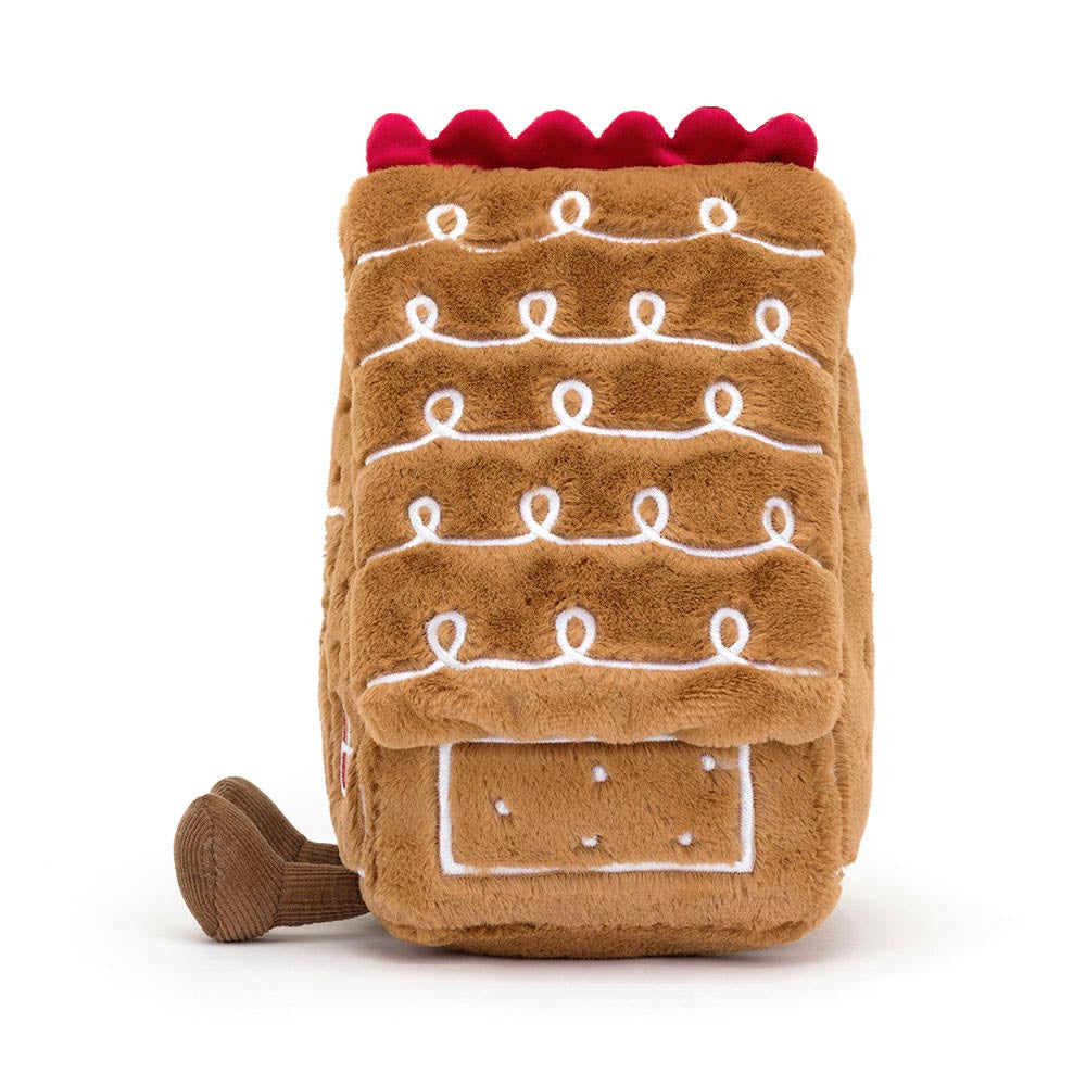 JELLYCAT AMUSEABLES GINGERBREAD HOUSE