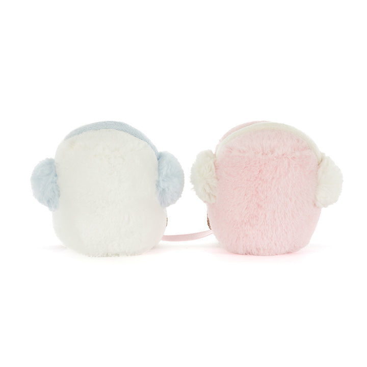 JELLYCAT AMUSEABLES TOASTIE PINK AND WHITE MARSHMALLOWS