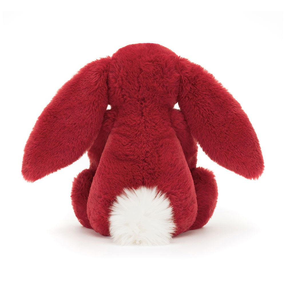 JELLYCAT BASHFUL LUXE BUNNY SCARLET ORIGINAL