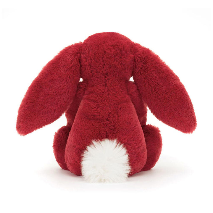 JELLYCAT BASHFUL LUXE BUNNY SCARLET ORIGINAL