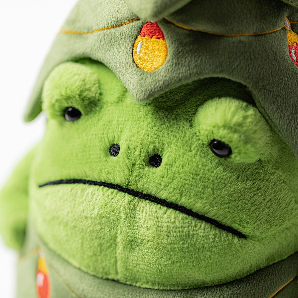 JELLYCAT CHRISTMAS TREE RICKY RAIN FROG
