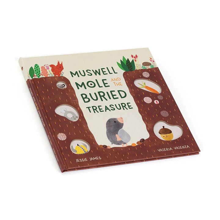 JELLYCAT MUSWELL MOTE AND THE BURIED TREASURE BOOK