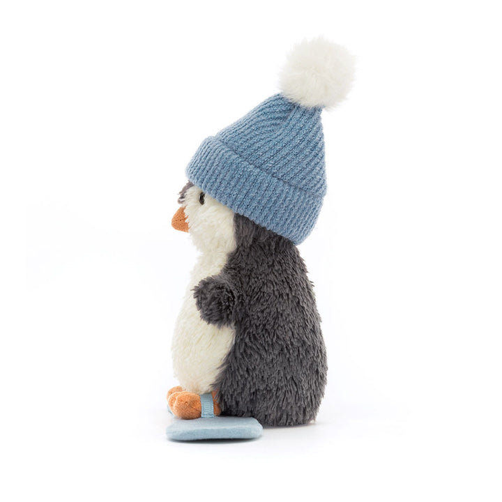 JELLYCAT PEANUT PENGUIN SNOWBORDING SMALL