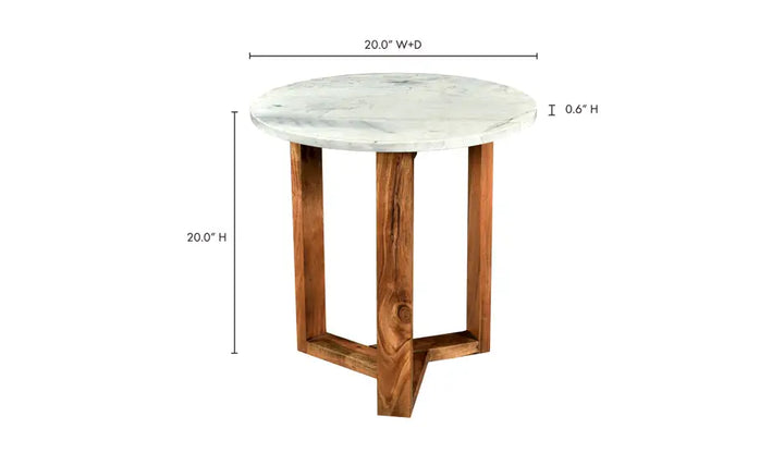 JINXX SIDE TABLE "BROWN"