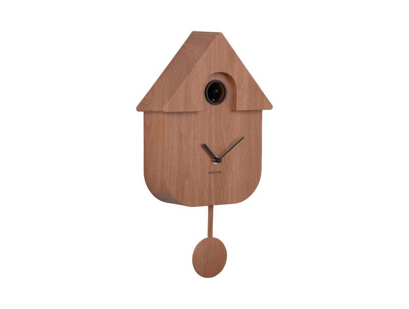 JL BRADSHAW CUCKOO CLOCK - DARK WOOD