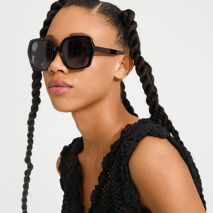 JORDI SUNGLASSES "BLACK"