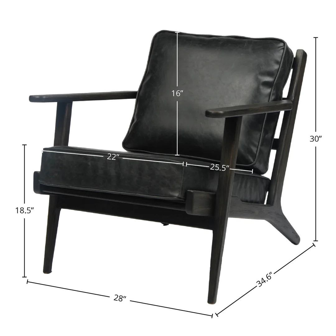 JUNIOR ARM CHAIR "BLACK"