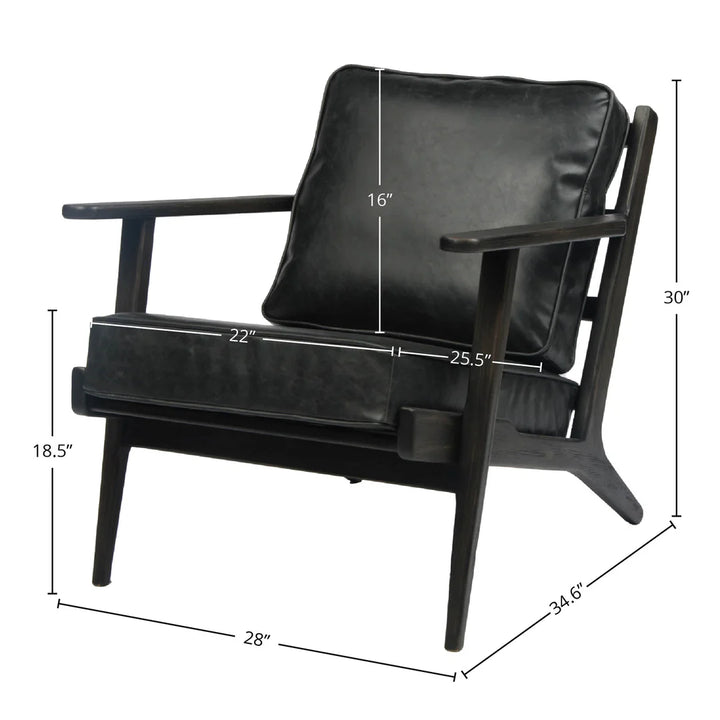 JUNIOR ARM CHAIR "BLACK"