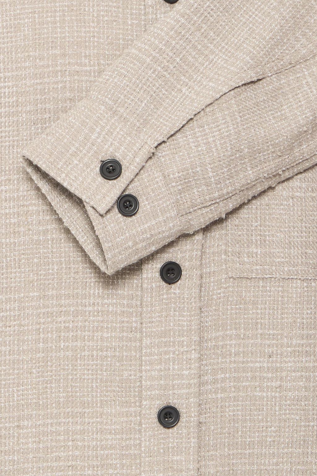 CFJUNO LS WOOLEN SHIRT "ROASTED CASHEW"