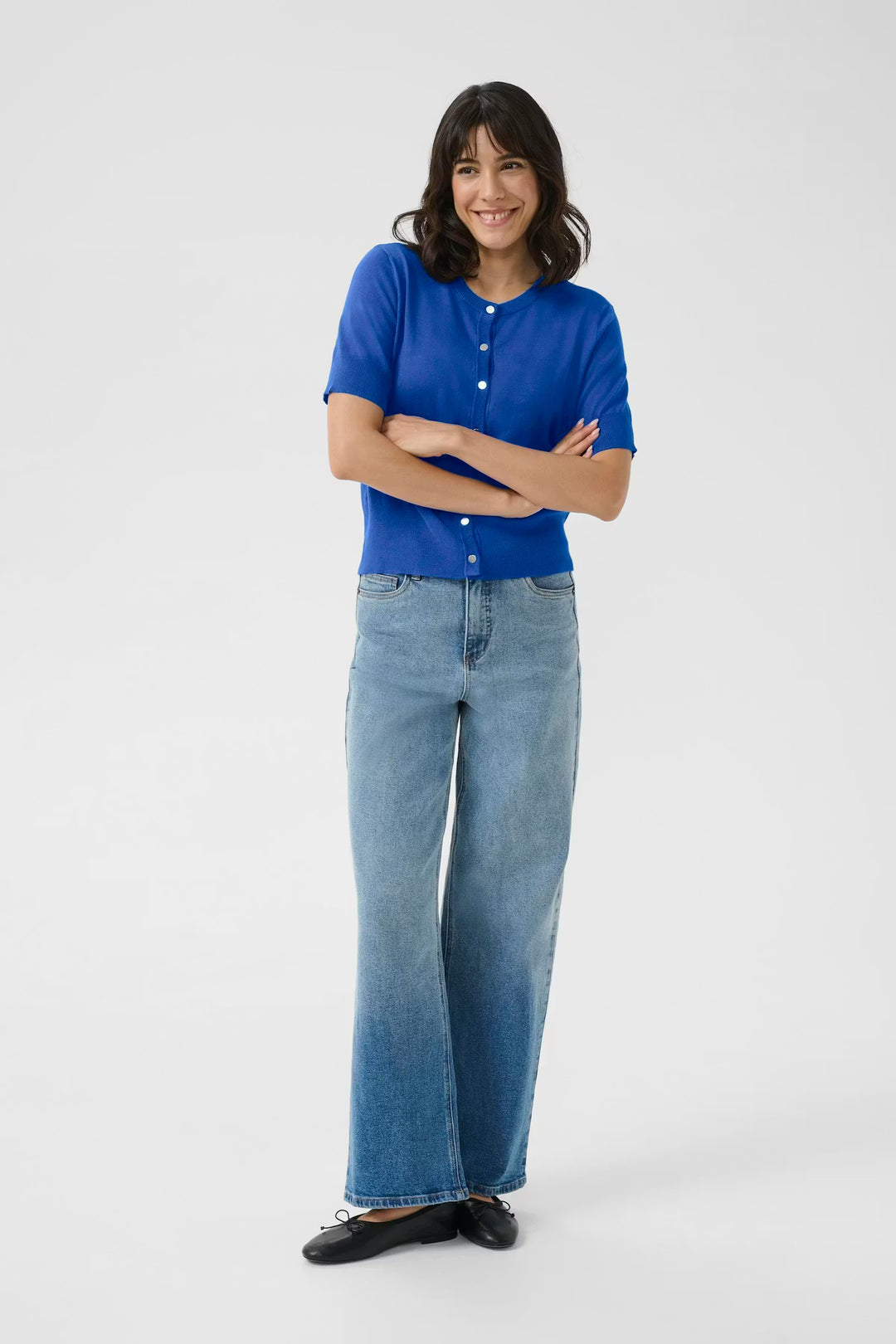 KALIZZA SHORT SLEEVE CARDIGAN - SURFTHEWEB