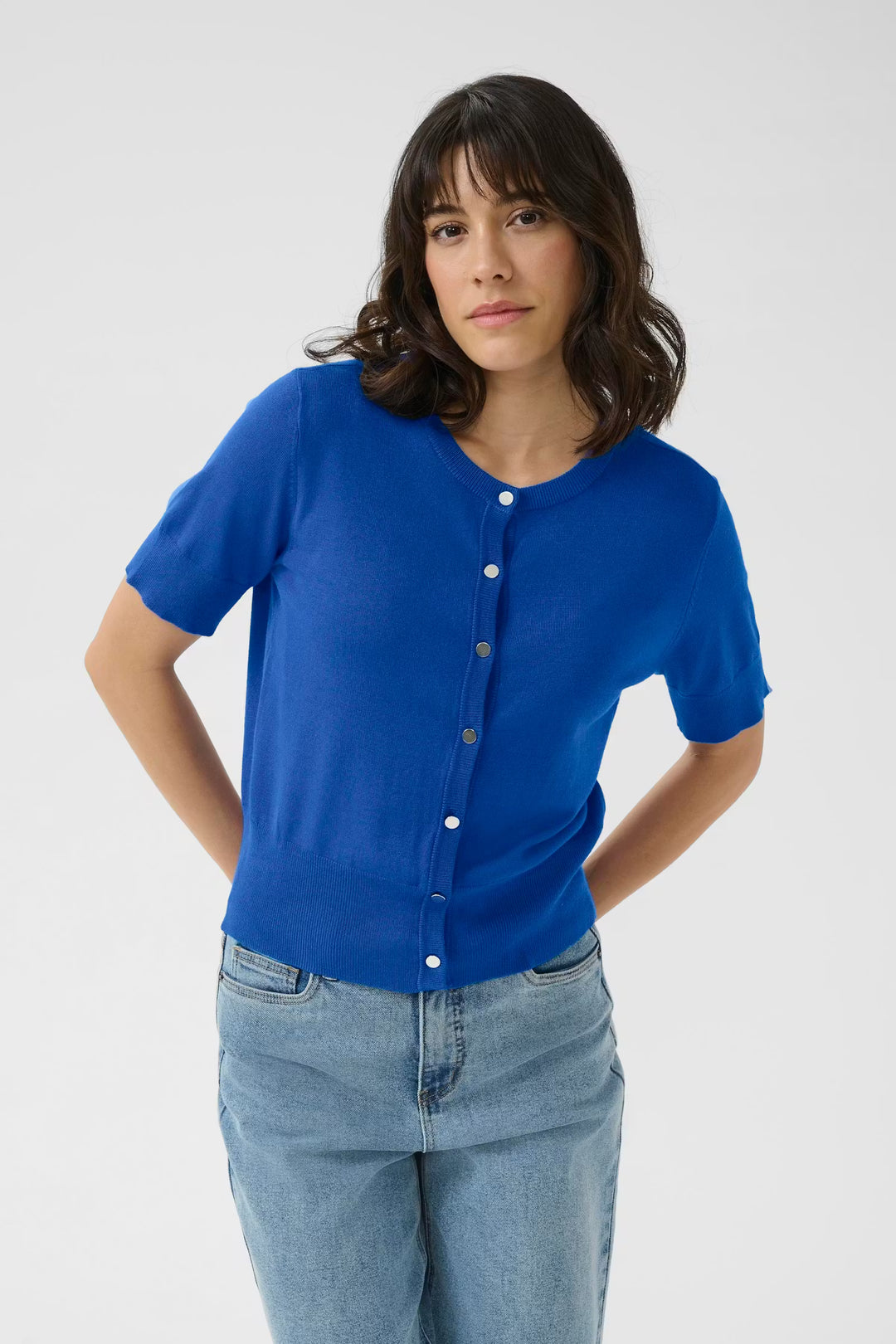 KALIZZA SHORT SLEEVE CARDIGAN - SURFTHEWEB