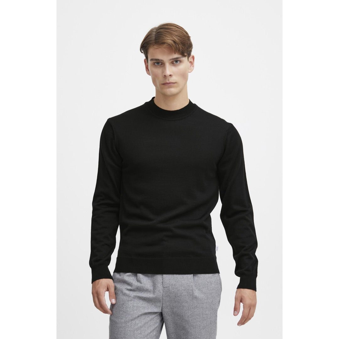 CFKARL MERINO BLEND SWEATER "ANTHRACITE BLACK"