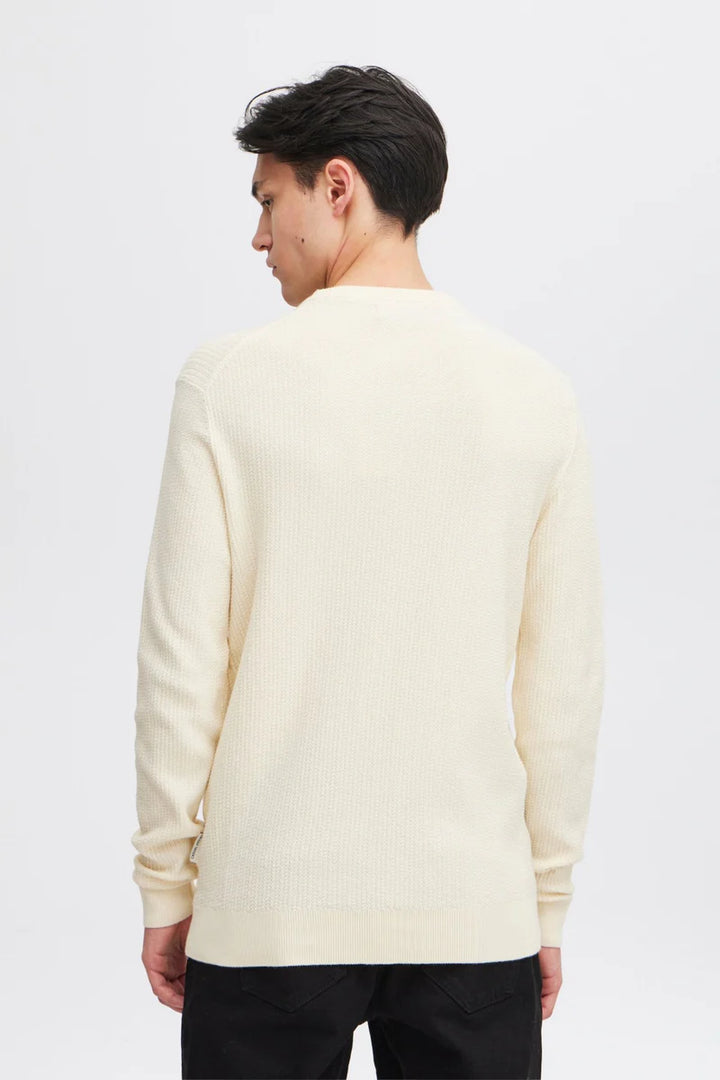 CFKARL STRUCTURED CREW NECK KNIT