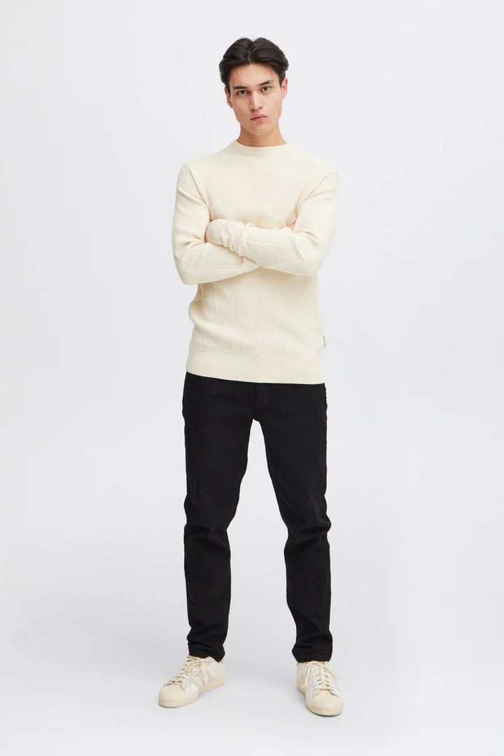 CFKARL STRUCTURED CREW NECK KNIT