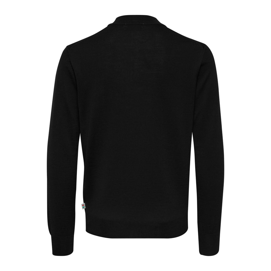 CFKARL MERINO BLEND SWEATER "ANTHRACITE BLACK"